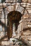 Larrosa. San Bartolomé. Detalle de vano abocinado
