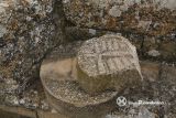 Castiliscar. San Juan Bautista.Trozo de clave