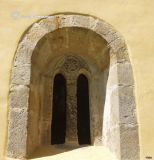 Abamia. Santa Eulalia. Vano de la cabecera