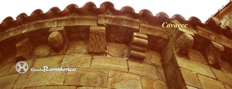 Arrojo. San Pedro.Canecillos del abside