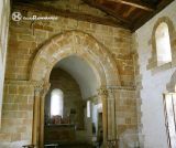 Lloraza, La.Santa Eulalia.Abside y arco de triunfo