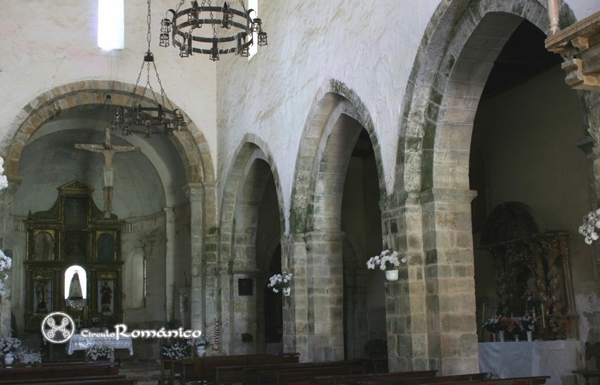 Obona.Santa Maria la Real.Naves y abside