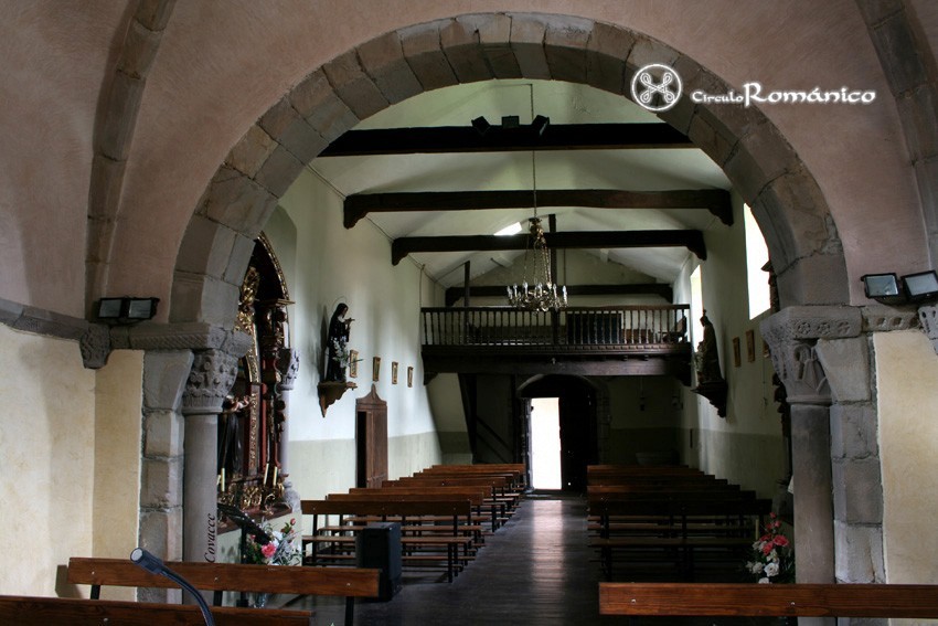 Sotiello.San Antolin.Vista desde el abside