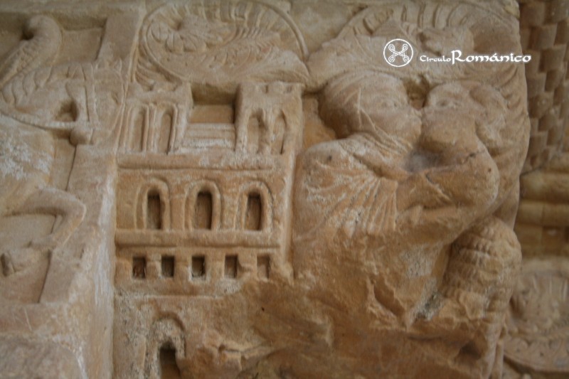 Villanueva.San Pedro.Capitel figurado
