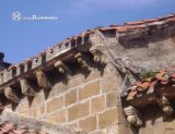 Barcena de Pie de Concha.SS Cosme y Damian.Canecillos