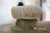 Bareyo.Santa Maria.Copa con decoracion de entrelazos y geometrica