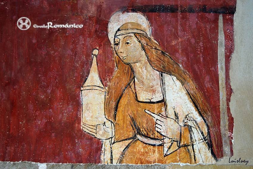 Henestrosas, Las.Santa Maria.Pintura de dama