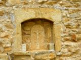 Oreña.San Bartolome.Relieve del muro sur