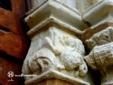 Santoña.Santa Maria del Puerto.Capitel figurado