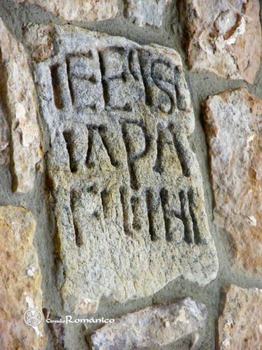 Serna de Iguña, La.La Asunción.Detalle de las inscripciones