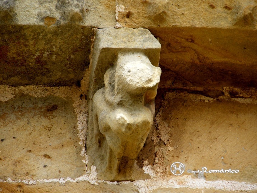 Villacantid.Santa Maria la Mayor. Canecillo zoomorfo