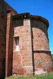 Villanueva de la Nia. Abside de la iglesia de San Juan Bautista