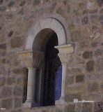 Naharros. Santiago Apóstol. Detalle del vano occidental