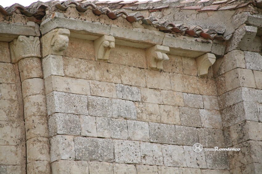 Arenillas de Villadiego. San Martin Obispo. Canecillos del presbiterio norte