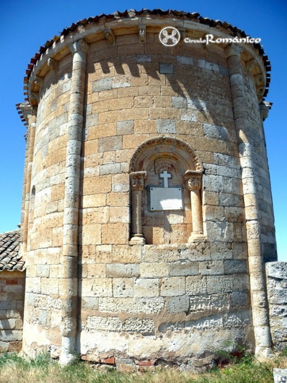 Arenillas de Villadiego. San Martin Obispo. Detalle del abside