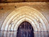Arenillas de Villadiego. San Martin Obispo. Detalle de las arquivoltas