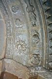 Castrobarto. San Facundo y San Primitivo. Detalle de las arquivoltos