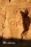 Miñon de Santibañez. San Pedro.Hombre barbado en la arquivolta exterior