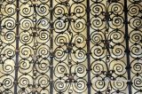 Oña. San Salvador. Detalle de la reja