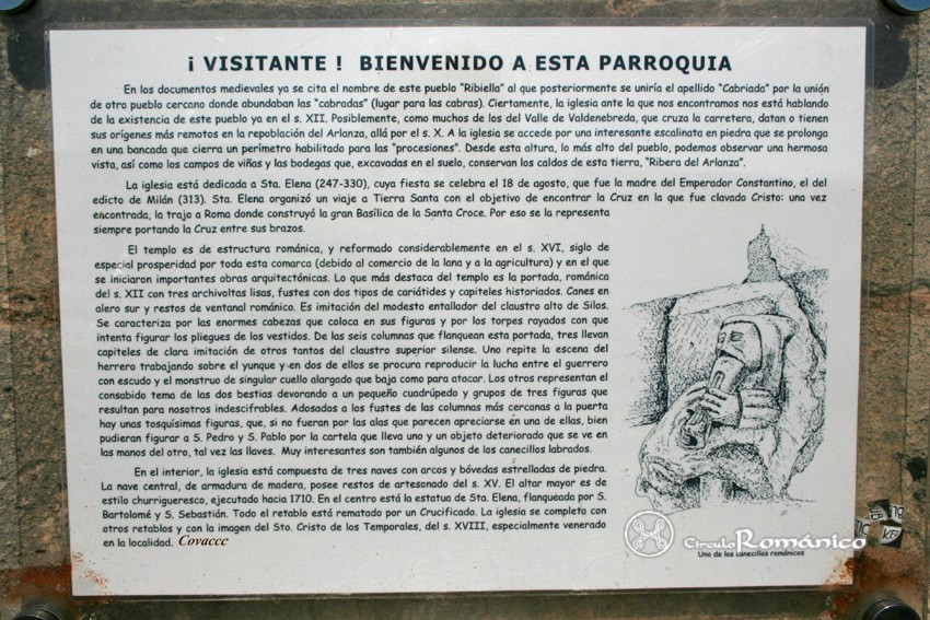 Revilla Cabriada. Santa Elena. Cartel