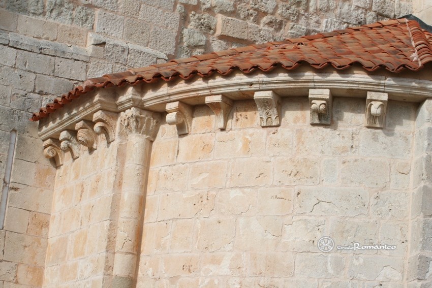 San Juan de Ortega. San Nicolás de Bari. Canecillos