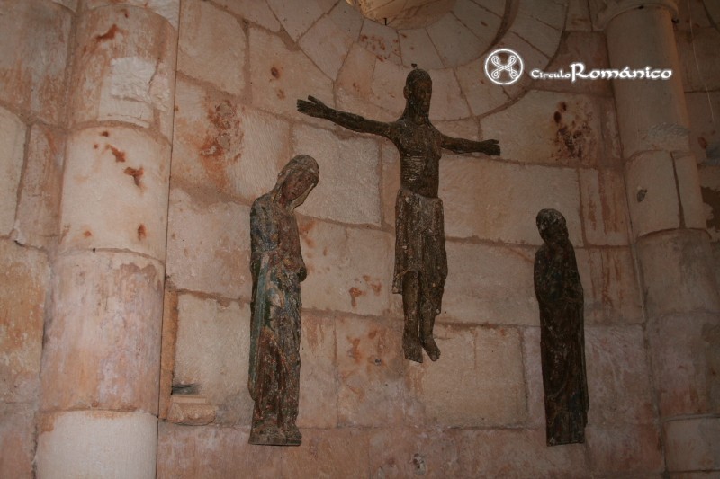 San Quirico. San Quirce. Detalle del abside