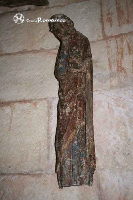 San Quirico. San Quirce. Detalle de Maria Magdalena