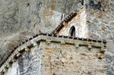 Tobera. Santa María de la Hoz. Canecillos del lado oeste de la galería