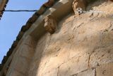 Torme. San Martin. Canecillo figurado