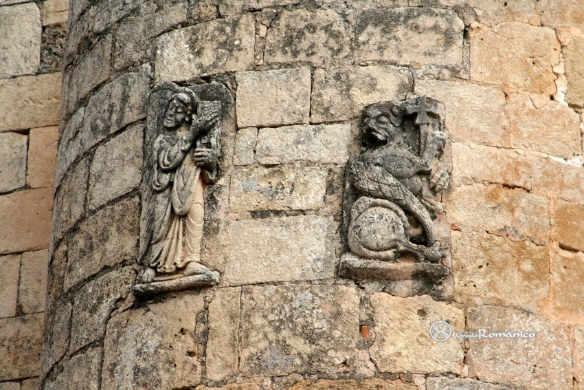 Valdenoceda. San Miguel Arcángel. Relieves del husillo