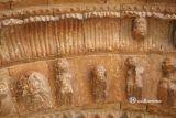 Villadiego. San Lorenzo. Detalle de las arquivoltas
