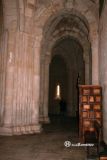 Gradefes. Monasterio de Santa Maria. Interior de las naves