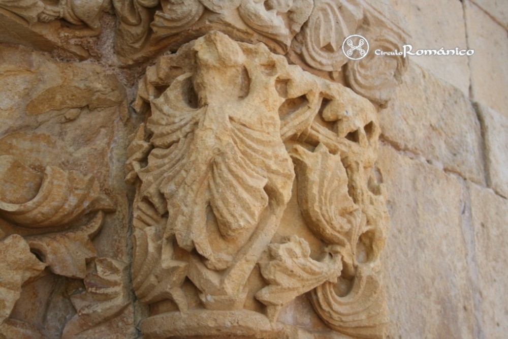 Arenillas de San Pelayo. San Pelayo. Capitel vegetal