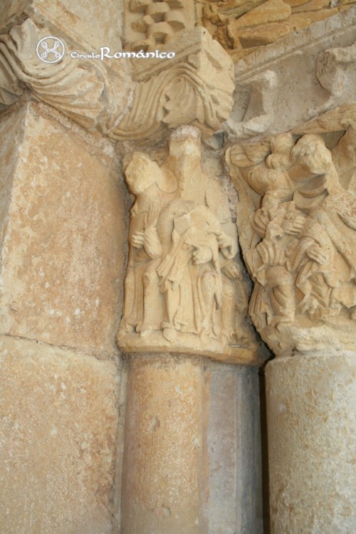 Arenillas de San Pelayo. San Pelayo. Capitel figurado