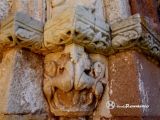 Brañosera.Santa Eulalia. Capitel de leones afrontados
