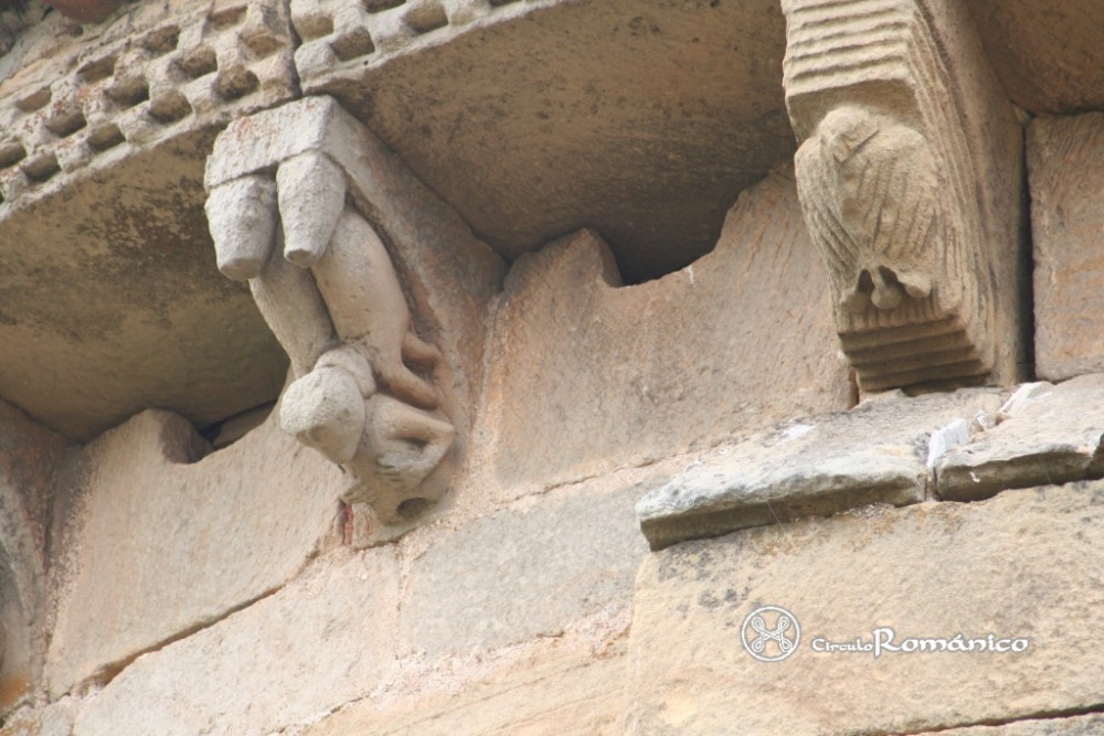 Matalbaniega. San Martin. Canecillos