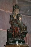 Mave. Monasterio de Santa Maria. Virgen entronizada