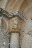 Valdegama. Nuestra Señora. Capitel figurado del vano absidal