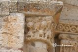 Valoria de Alcor. San Fructuoso. Capitel con Crucifixion