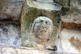 Salamanca. San Cristobal. Canecillo con cabeza humana