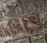 Salamanca. San Martín. Detalle de lucha entre caballeros