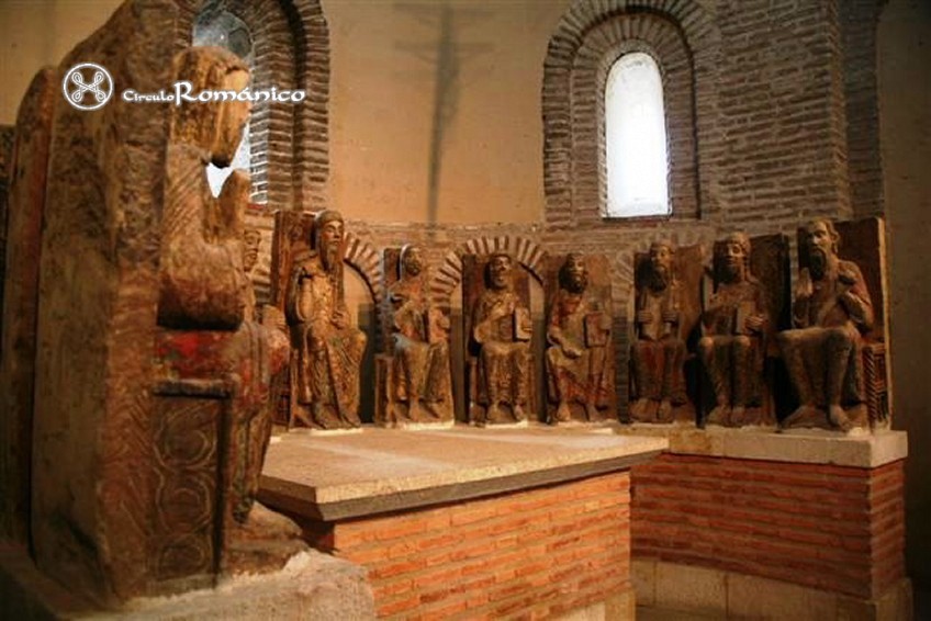 Alba de Tormes. San Juan. Teofanía y apóstoles