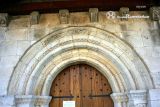 Torresmenudas. San Román Mártir. Decoración de las arquivoltas