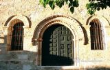 Aldealengua de Sta Maria. Nuestra Sra de la Asuncion. Acceso del portico