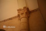Caballar. La Asuncion de Nuestra Señora. Capitel vegetal del arco triunfal