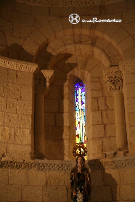 Caballar. La Asuncion de Nuestra Señora. Detalle de vano central