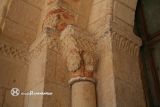 Muñoveros. San Félix. Capitel con cabezas humanas