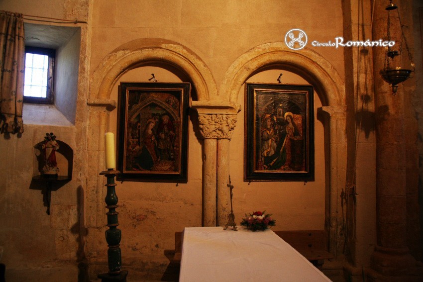 Pelayos del Arroyo. San Vicente. Arquerías ciegas del presbiterio