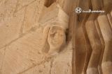 San Pedro de Gaíllos. San Pedro. Mensula figurada y marca de cantero