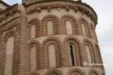 Zarzuela del Monte. San Vicente Martir. Ábside de con arcos de medio punto de ladrillo